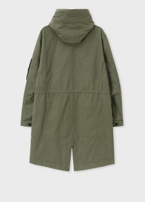 新品未使用 Paul Smith モッズコート オリーブ色38(M) Garment Dyed” モッズコート（262102A139