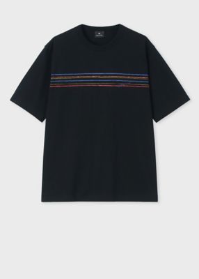 Playful Stripe” 半袖Tシャツ（262554220X