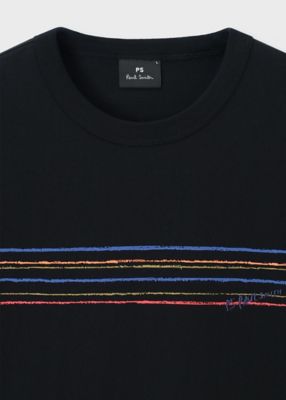 Playful Stripe” 半袖Tシャツ（262554220X