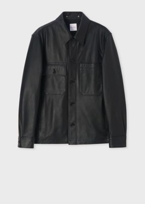 ナッパレザー シャツブルゾン（263110375YLB） | Paul