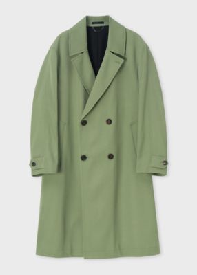 Cavalry Twill” ダブルブレスト ロングコート