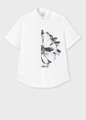Monochrome Daisy” 半袖シャツ（263301127Y