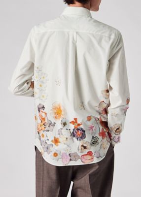 Climbing Floral” プリントシャツ