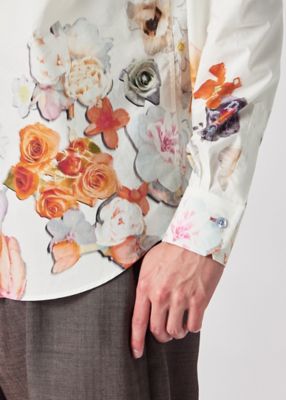Climbing Floral” プリントシャツ