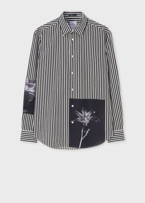 Photo Stripe” プリントシャツ（263320A112