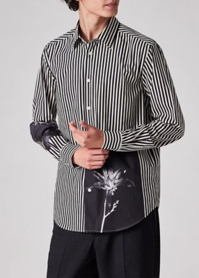 Photo Stripe” プリントシャツ（263320A112