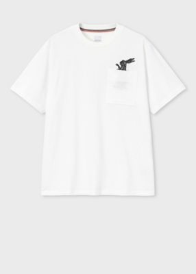 Rabbit Pocket” 半袖Tシャツ（263505919TP