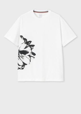 Monochrome Daisy” 半袖Tシャツ