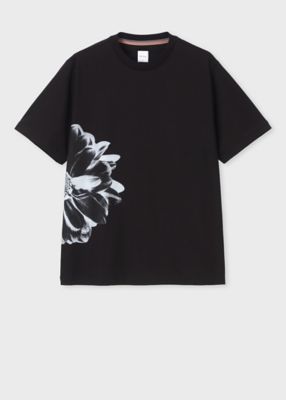 Monochrome Daisy” 半袖Tシャツ
