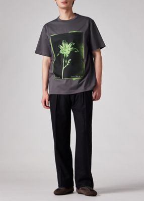 Paul Smith Floral Print イージーパンツ ブラック M Photo Floral” 半袖Tシャツ（263516919T