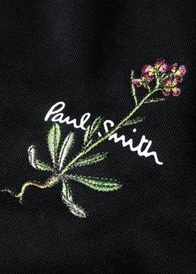 Flower Embroidery” クルーネック スウェット