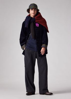 Paul Smith loves Barbour” タータンチェック