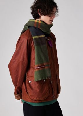 Paul Smith loves Barbour” ウールチェック