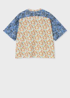ウィメンズ ”Floral Patchwork” 半袖 カットソー