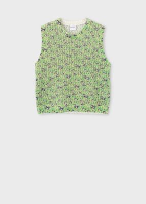 ウィメンズ ”Garden Floral” ニットベスト