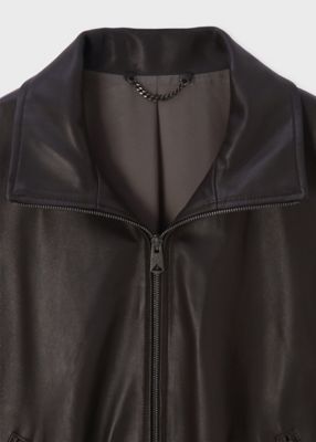 ウィメンズ レザー ブルゾン（265200472JL） | Paul Smith