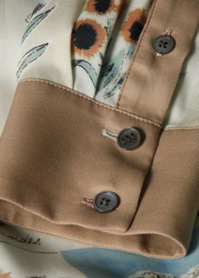 ウィメンズ ”Garden Flower Scarf” シャツワンピース