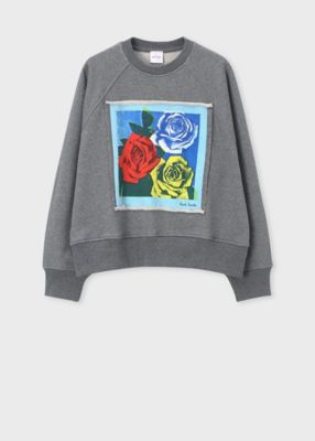 ウィメンズ ”Roses” クルーネック スウェット