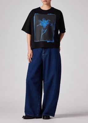 ウィメンズ フローラル フォトプリント 半袖Tシャツ