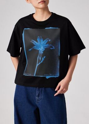 ウィメンズ フローラル フォトプリント 半袖Tシャツ