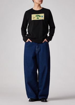 ウィメンズ ”Woven Label” 長袖Tシャツ