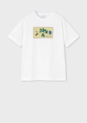 ウィメンズ ”Woven Label” 半袖Tシャツ