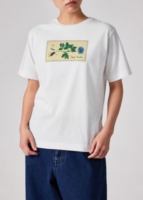 ウィメンズ ”Woven Label” 半袖Tシャツ