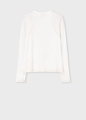 Paul Smith コントラスト ステッチ ジャージー ドレス 11040265225J293810004