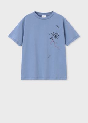 ウィメンズ ”Safty pins” 半袖Tシャツ