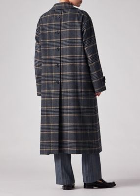 極美品❗️ Paul Smith 千鳥格子コート ウィメンズ チェック ステンカラーコート（265302360C