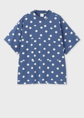 ウィメンズ ドットプリント 半袖Tシャツ（265327J296