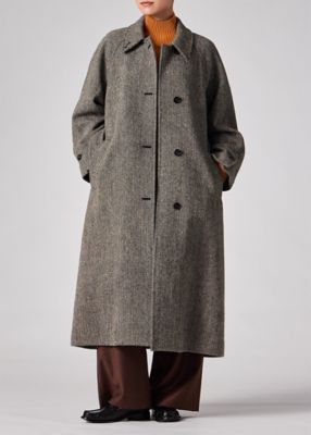 ウィメンズ ”Harris Tweed” ステンカラーコート