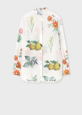 ウィメンズ ”Fruit ＆ Flora” 長袖シャツ