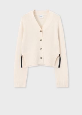 ウィメンズ カシミヤブレンド Vネックカーディガン