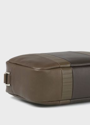 レザーパッチワーク　ミニショルダーバッグ（３５３０００Ｎ０４０Ｓ）