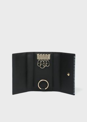 【国内発送】PAUL SMITH ハンドステッチ キーケース ブラック ハンドステッチ キーケース（353004P073） | Paul