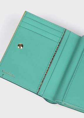 カラードエッジ　がま口２つ折り財布（３５５００５Ｗ７４９）