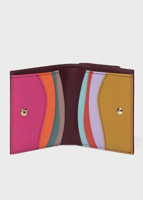 スワールカットカードレイヤー　２つ折り財布（３５５００６Ｗ０３０）