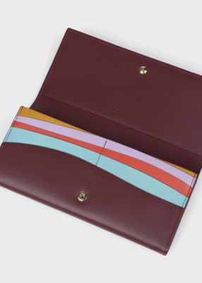 スワールカットカードレイヤー　長財布（３５５００６Ｗ０３１）