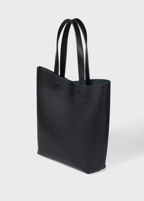 美品Paul Smith 黒 レザートートバッグ Paul Smith（ポール・スミス） トートバッグ メンズ 大きめ 縦型 本革