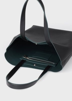 PaulSmith レザーバッグ Paul Smith】差し色が美しいレザーバックが抜け感をプラス！｜雑誌