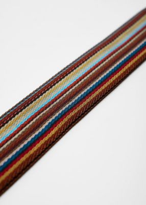 Signature Stripe” バッグストラップ