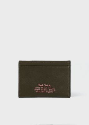 Paul Smith (Men)/ポール・スミス アイロンドゴート パスケース(453006P121) 440オリーブ 名刺入れ【三越伊勢丹/公式】