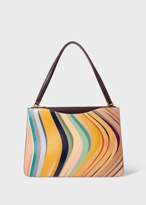 ＜Paul Smith (Women)＞ウィメンズ　”Ｄｕｓｋｙ　Ｓｗｉｒｌ”　ダブルジップ　トートバッグ（４５５９００８１６０）