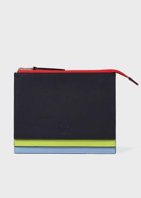 【新品未使用】ポールスミス ケース レザー マルチカラー 箱付き コンサティーナ マルチケース（463006P312） | Paul Smith