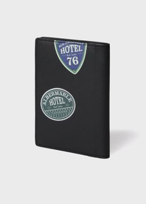 ポールスミスパスポートカバー　BPS714 Hotel Stickers” パスポートケース