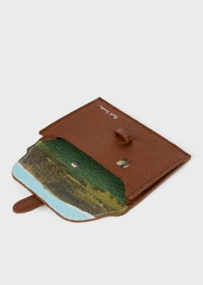 Tan Leather Envelope” カードケース