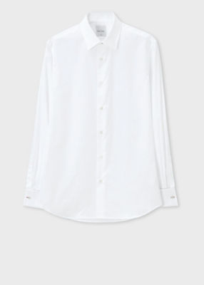 ＜Paul Smith (Men)＞ブロード　ダブルカフス　ドレスシャツ（５５３１０１７１１０８０５ＰＮ＿＿＿）