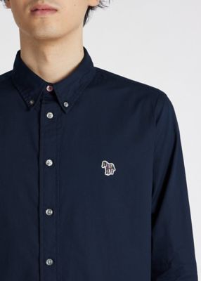 “Ｓｐｏｒｔｓ　Ｓｔｒｉｐｅ　Ｚｅｂｒａ”　ワンポイント　長袖シャツ（５５３１１４５９９ＲＮ）