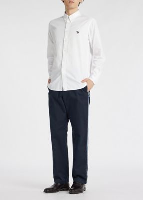 “Ｓｐｏｒｔｓ　Ｓｔｒｉｐｅ　Ｚｅｂｒａ”　ワンポイント　長袖シャツ（５５３１１４５９９ＲＮ）